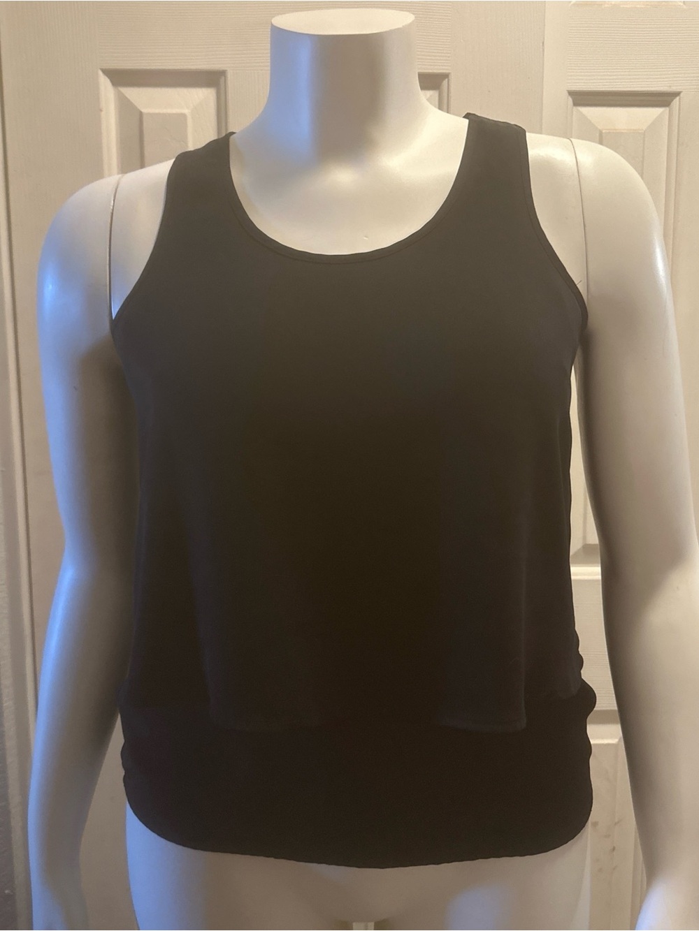 Express Black Layered Tank Top